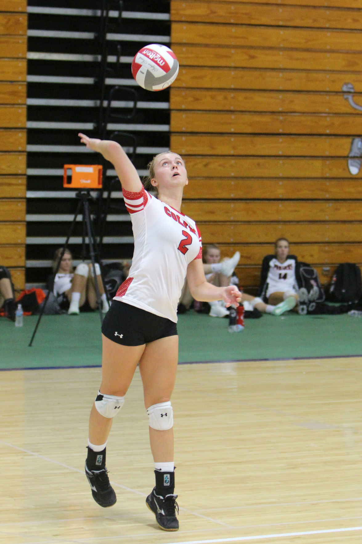 Prep volleyball sprawl at UW-Stout 8-31-19